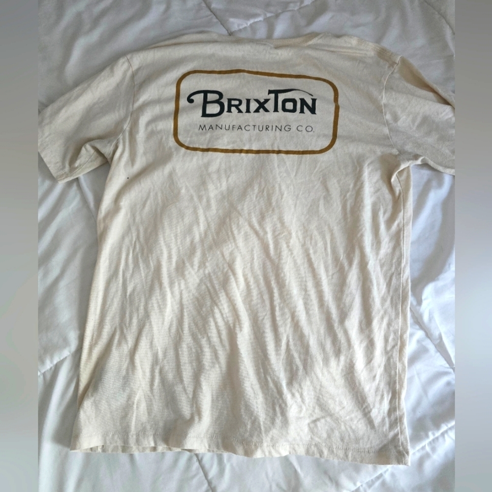 90s Single Stitch Brixton Manufacturing Tee - Picture 1 of 10
